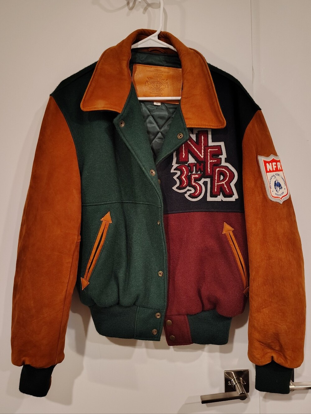 Vintage 35th Anniversary NFR National Finals Rodeo Jacket - Picture 6 of 7